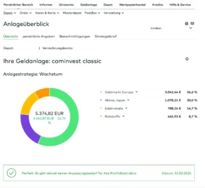 cominvest-classic-dashboard-übersicht